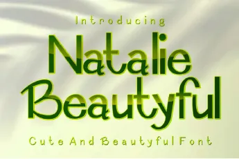 Natalie Beautyful font