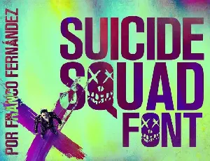 Suicide Squad font