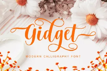 Gidget font