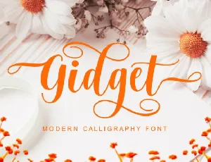 Gidget font