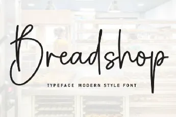 Breadshop Script font