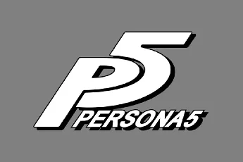 Persona 5 font