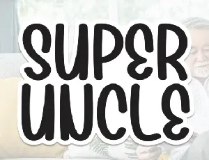 Super Uncle Display font