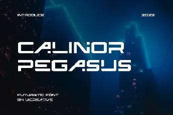 CALINOR PEGASUS font