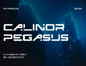 CALINOR PEGASUS font