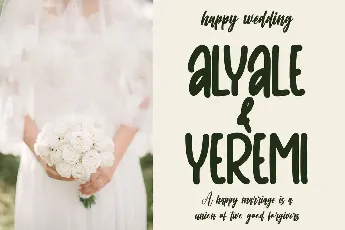 Alyale font