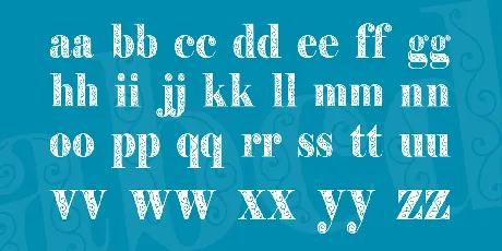 Filigran font