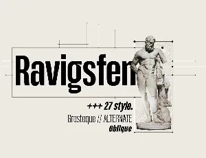 ZT Ravigsfen font