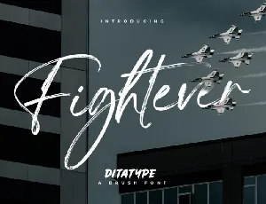 Fightever font