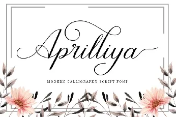 Aprilliya font