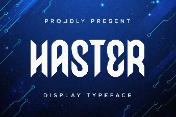 Haster font