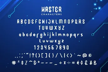 Haster font