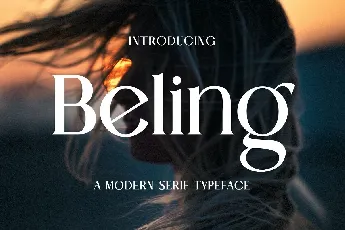 Beling font