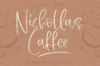 Nichollas Caffee font