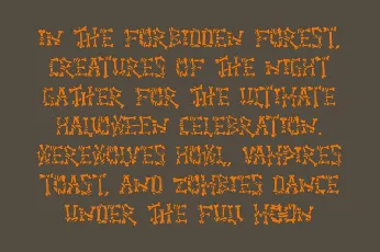 Ghoul Bone font