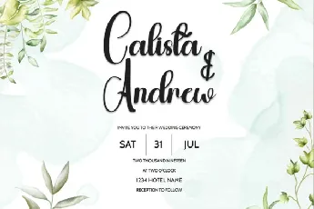 Chikenskin Calligraphy font