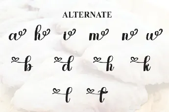 Chikenskin Calligraphy font