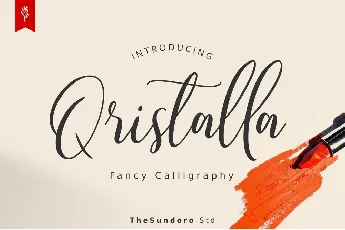 Qristalla font