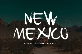 New Mexico font