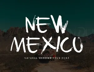 New Mexico font