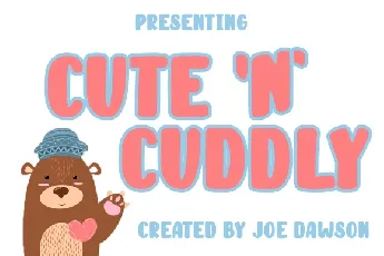 Cute ‘n’ Cuddly Fancy font