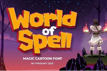 World-of-spell font