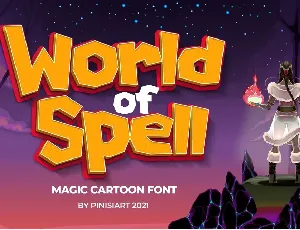 World-of-spell font