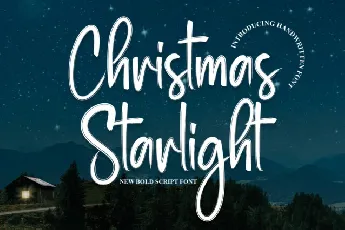 Christmas Starlight Script font