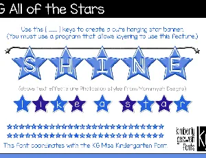 KG All of the Stars font