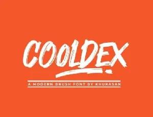 Cooldex font