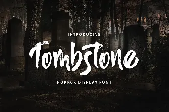 Tombstone font