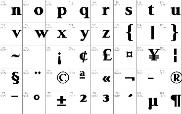 LT Remark font