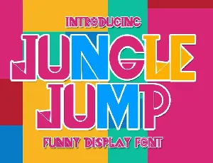 Jungle Jump font
