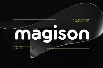 Magison font