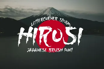 Hirosi font