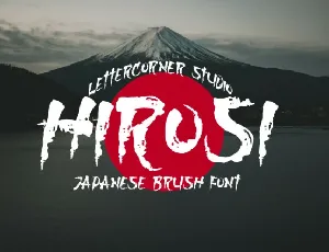 Hirosi font