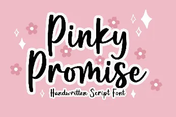 Pinky Promise font