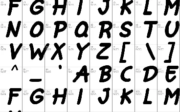 Deeps font