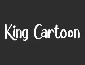 King Cartoon Demo font