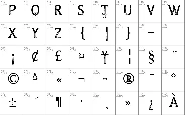 Last Rite font