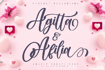 AgittaAfilia font