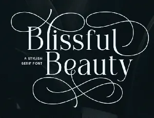 Blissful Beauty font