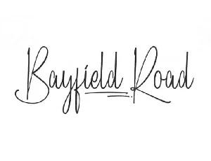 Bayfield Road Handwriting font