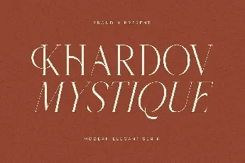 Khardov Mystique font