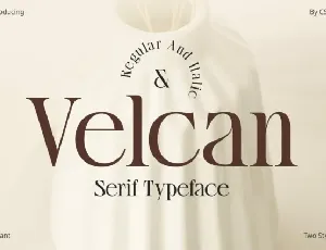 Velcan font