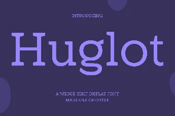 Huglot font