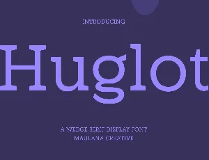 Huglot font