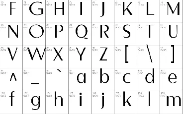 Derose font