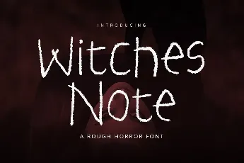 Witches Note Free font