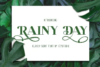 Rainy Day font